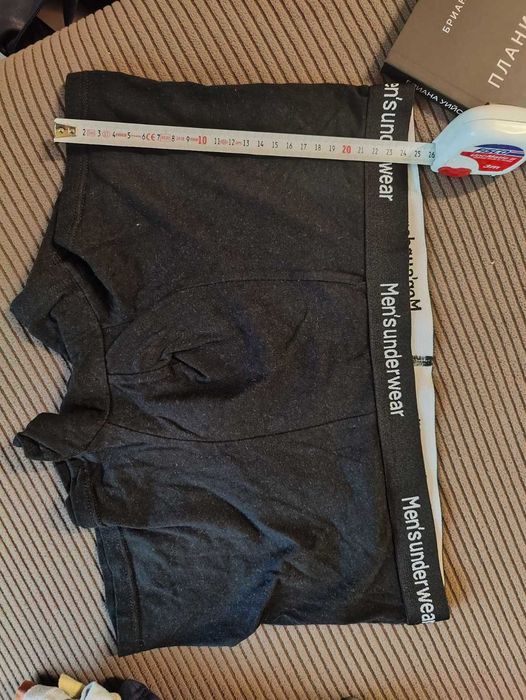 8 чифта чисто нови мъжки боксерки 95% памучни