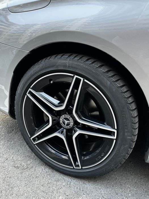 Jante mercedes amg r18 245/40 plus anvelope Pirelli iarna