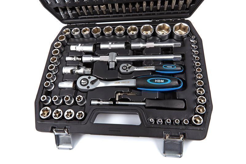 Комплект инструменти, 108 бр., hbm