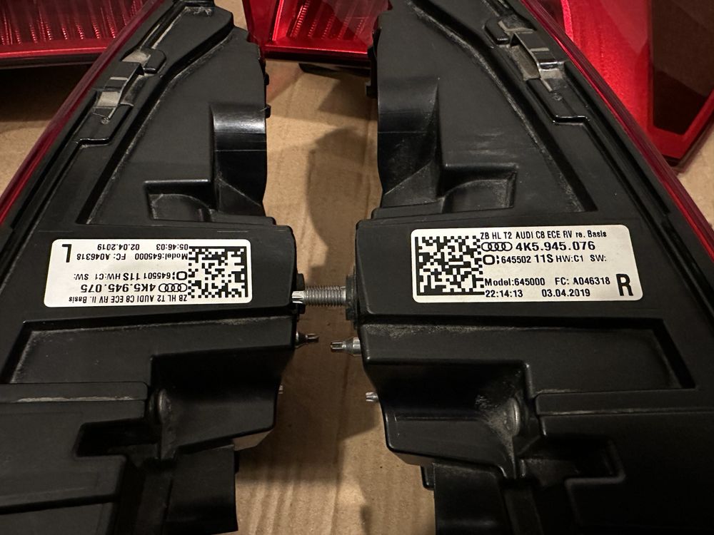 Stopuri / Triple Audi A6 C8 4K Break / Combi : 2018-2024