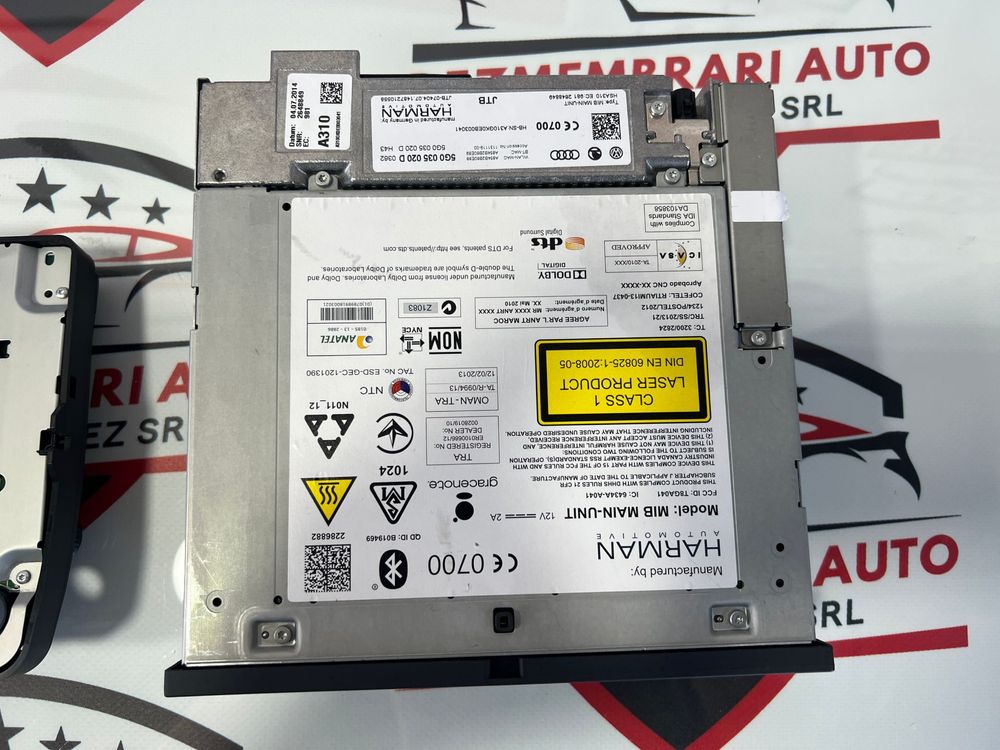 Set Navigatie+Display OEM MIB 2 Vw Golf 7