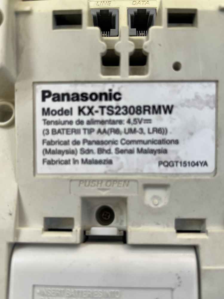 7 bucati telefon Panasonic KX-TS2308RMW