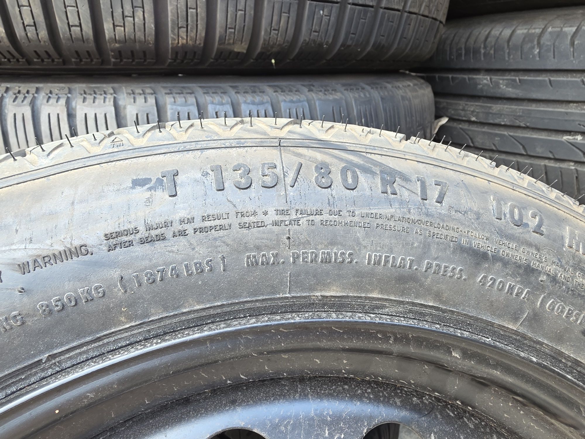 Резервна гума Патерица 17 - BMW e60, e61, F30
