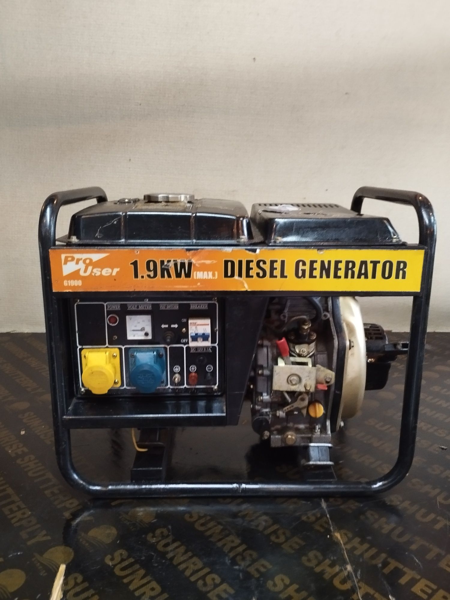Дизелов генератор,неразличим от нов,внос Англия 4 Kwa