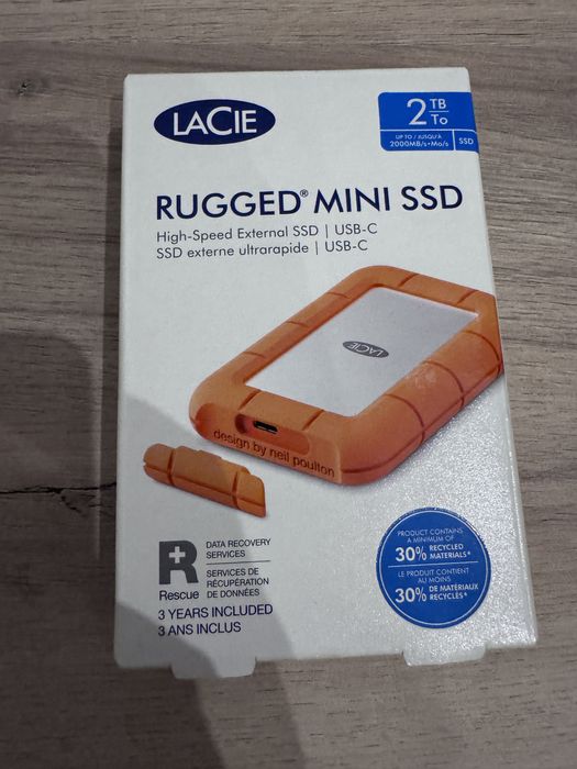 Rugged Mini SSD 2TB NOU Sigilat!Antișoc