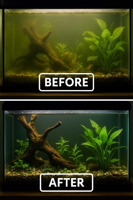 Профессиональная чистка аквариумов с выездом по Астане