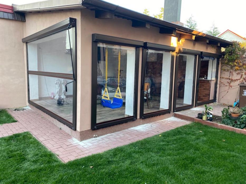 Rulouri casetate cu folie pvc cristal!