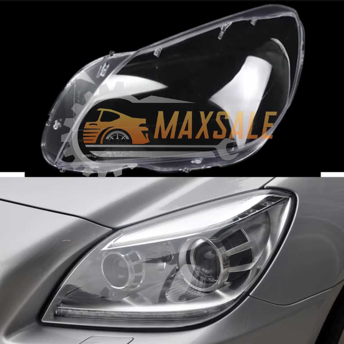 Капаци фарове Mercedes 172 SLK (11-15) фар Мерцедес СЛК 172 комплект