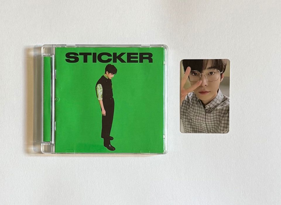 Nct 127 sticker jewel case album