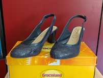 Pantofi bleumarin 39
