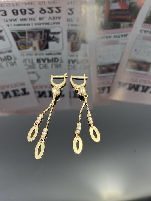 Amanet Next Generation/ Cercei din aur 14k