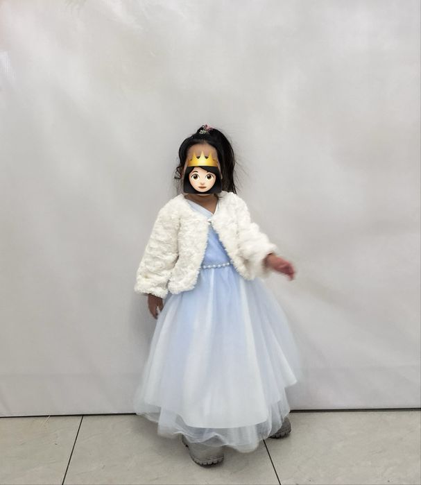 Платье с кофтой для девочки