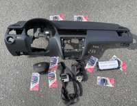 Seat Toledo kit airbag volan pasager / plansa de bord set centuri