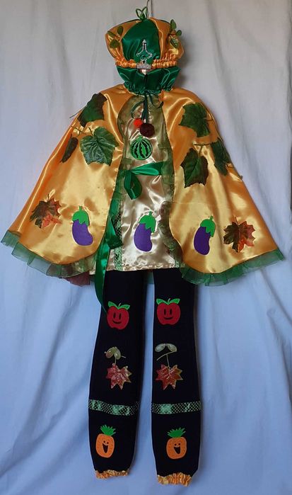 Costum Printul toamnei pentru copii marimea 7 (8-9-10 ani)