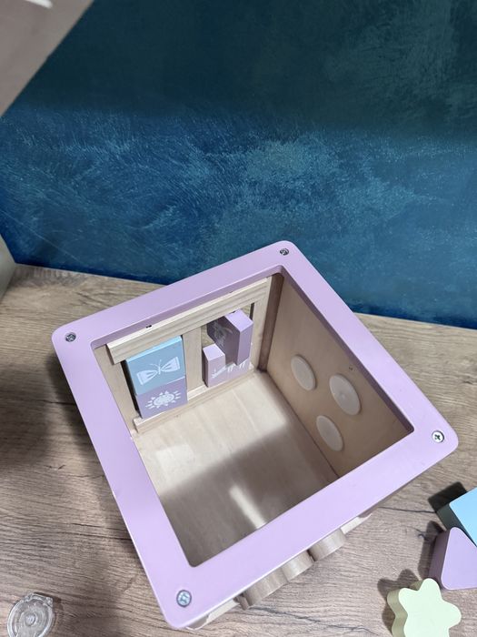 Cub activitati lemn - Little Dutch, colectia Flowers and Butterflies