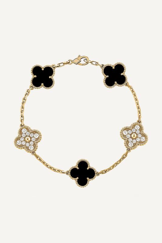 Гривна детелина по модел на van cleef
