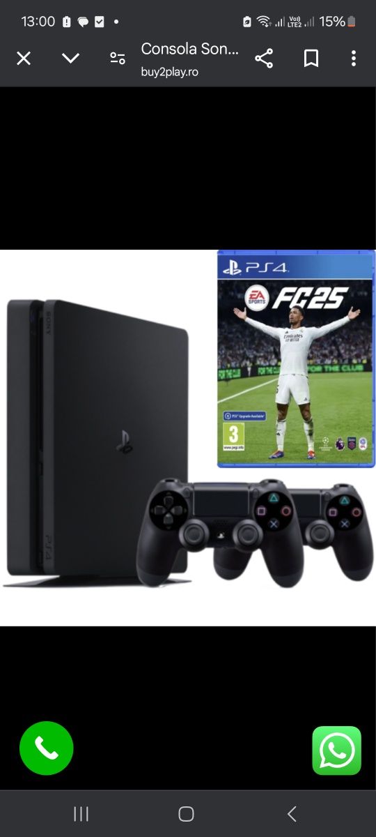 Ps4 slim dual  volan gaming
