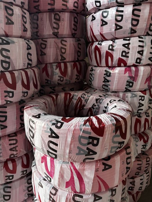 Трубы шланги для теплого пола Rauda. Теплый пол ОПТОМ