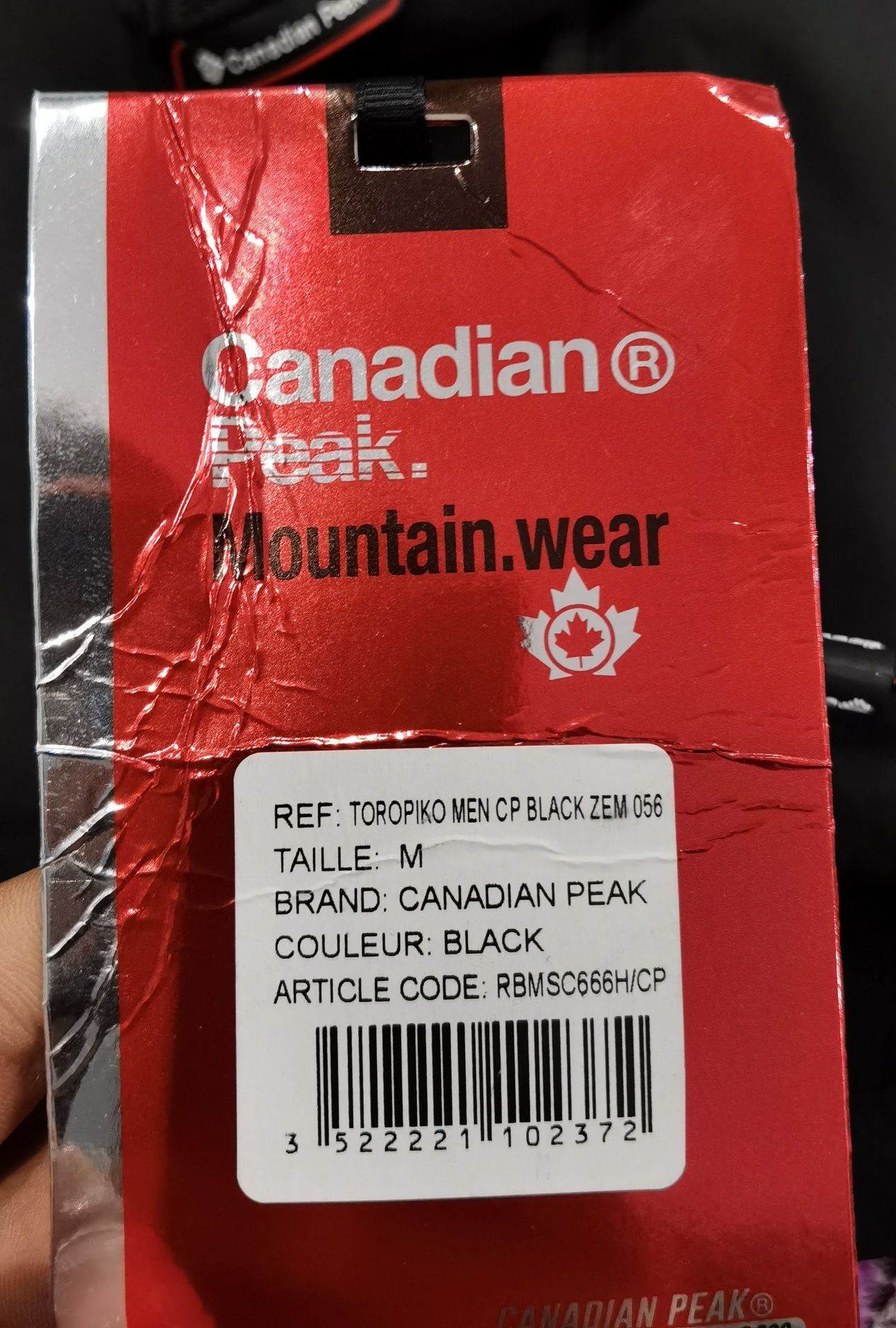 Мъжко яке Canadian Peak Dry. Fit