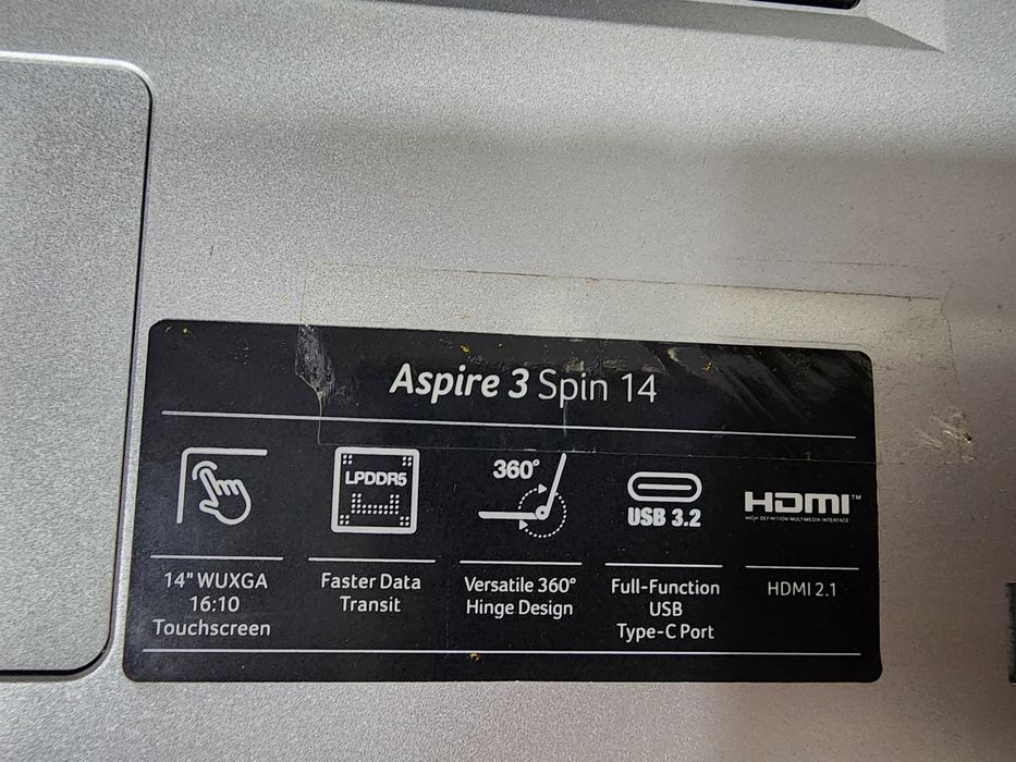 Aspire 3 spin 14