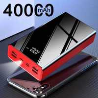 Baterie externa 40000 mAh, 2 X USB, 2 X Type-C, 1 X micro USB