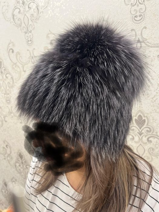 Продам шапку чернобурка