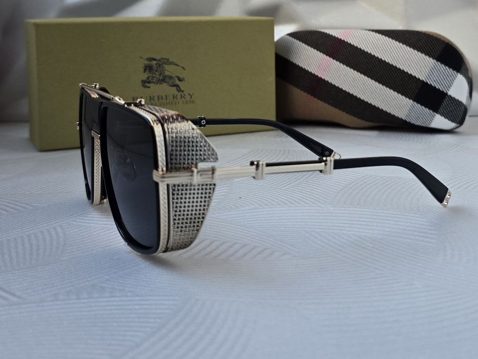 Мъжки слънчеви очила с капаци отстрани 4 цвята