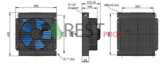 Racitor ulei hidraulic 200L Asa Hydraulik Macara Epsilon Palfinger Log