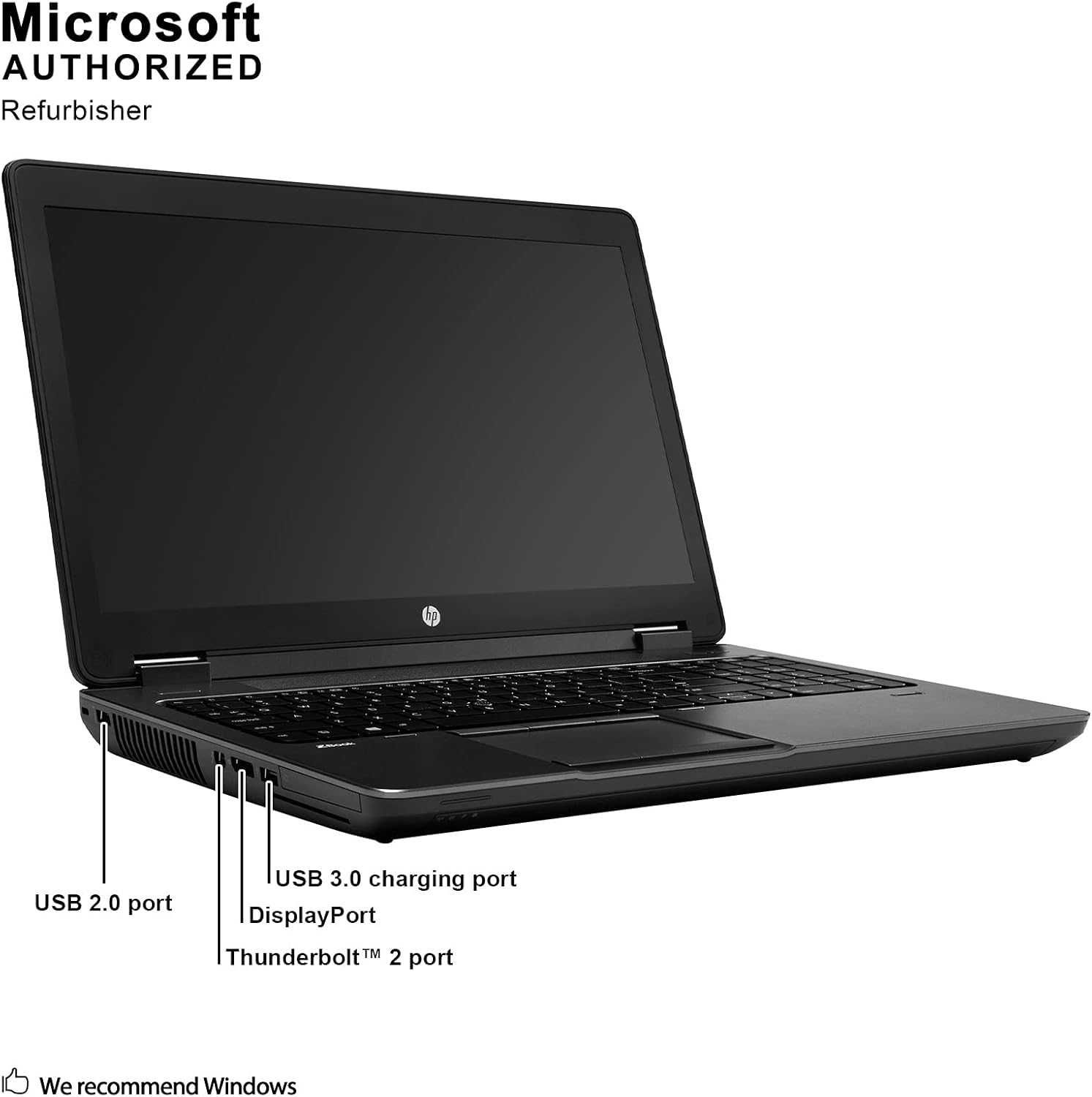 Лаптоп HP ZBook 15 G2 i7-4800MQ 16GB 256GB K2100M ГАРАНЦИЯ