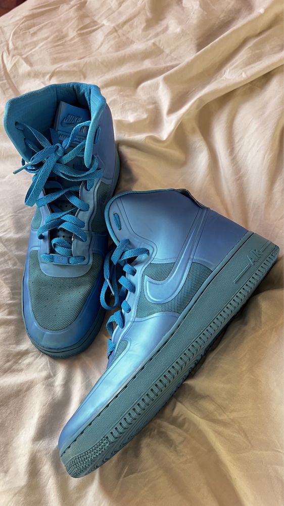 Nike air force 1 blue hyperfuse 45