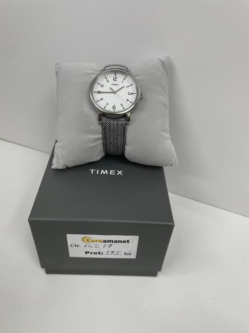 Timex Alb/Piele O38 mm -I-