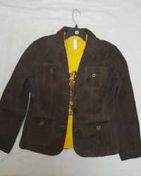 Замшевая куртка пиджак SAKI 40 размер S
