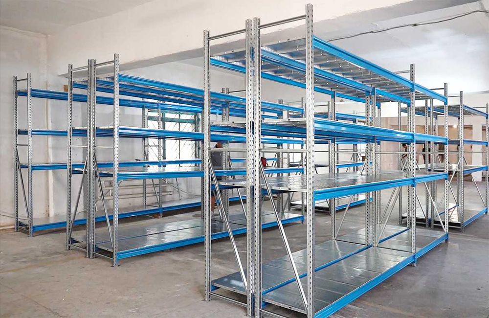 Складские стеллажи, стеллаж для склада, грузовой металлический alss