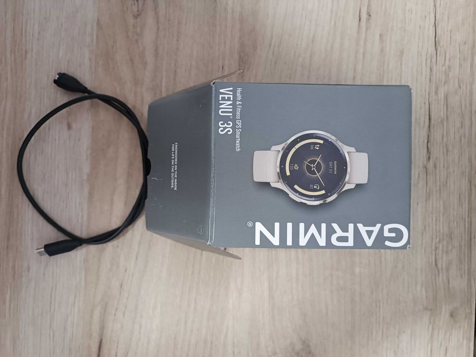 Нов смарт часовник Garmin - Venu 3S, 41 mm, 1.2'', Sage Grey/Silicone