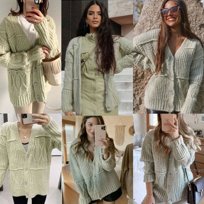 Жилетка с копчета - бижу ZARA