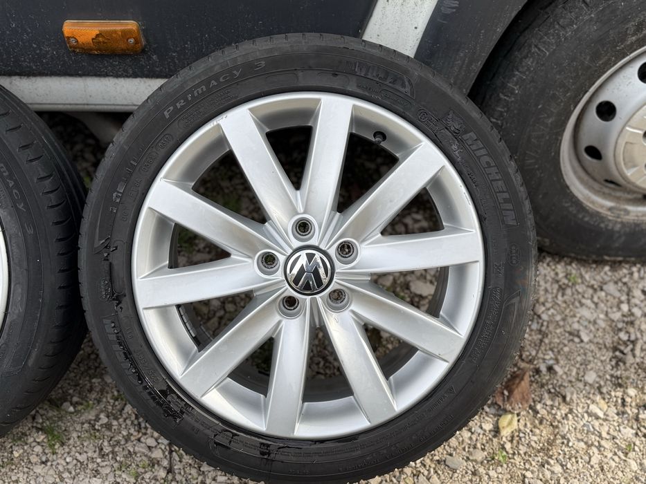 5x112 17 vw джанти с гуми Ет54 7J