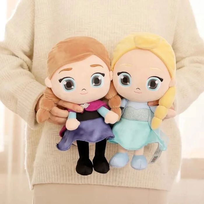 Комплект Плюшени кукли Елза и Анна, Плюшена кукла Елза и Анна Frozen