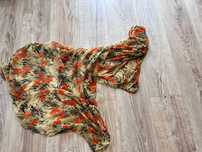 esarfa vintage imprimeu floral