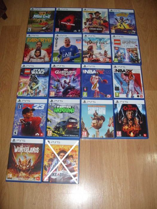 Игри за PlayStation 5, PS5 Част 1 - 30лв за брой