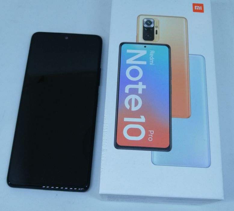 Telefon Xiaomi Redmi Note 10 Pro, DS, 6GB, 128GB, Gray/telefon expus