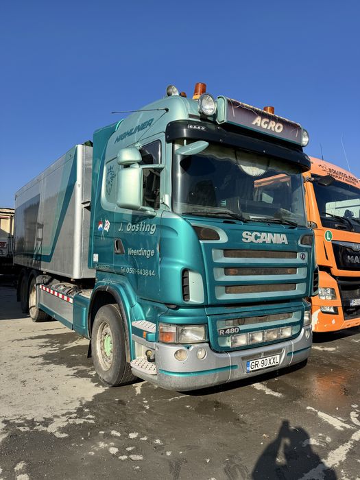 Scania camion basculabil