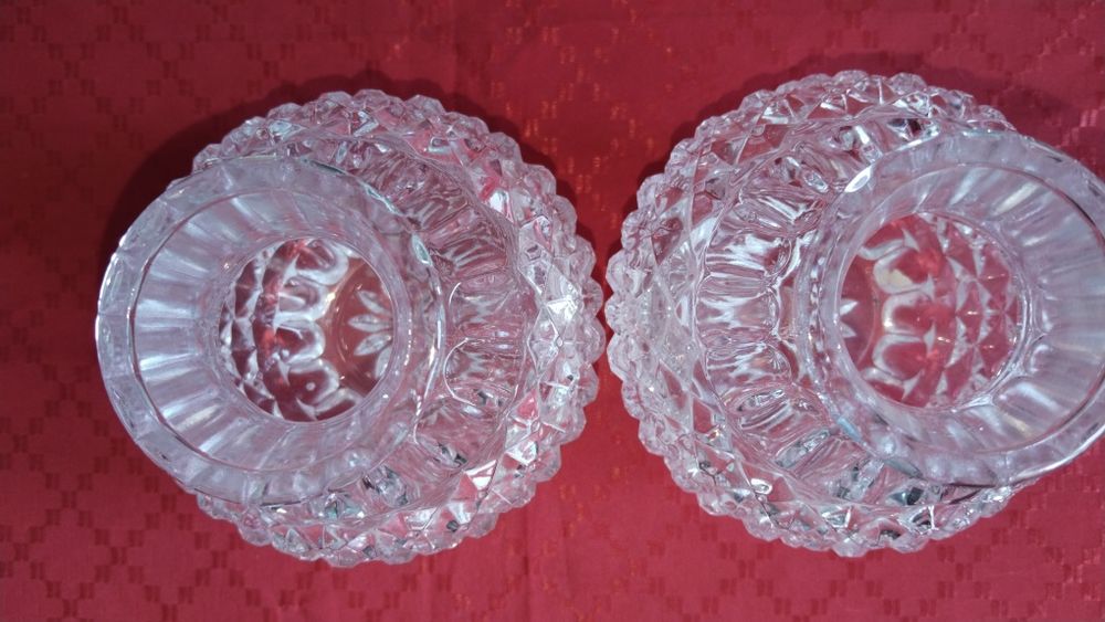 Советские стеклянные вазочки Ананас