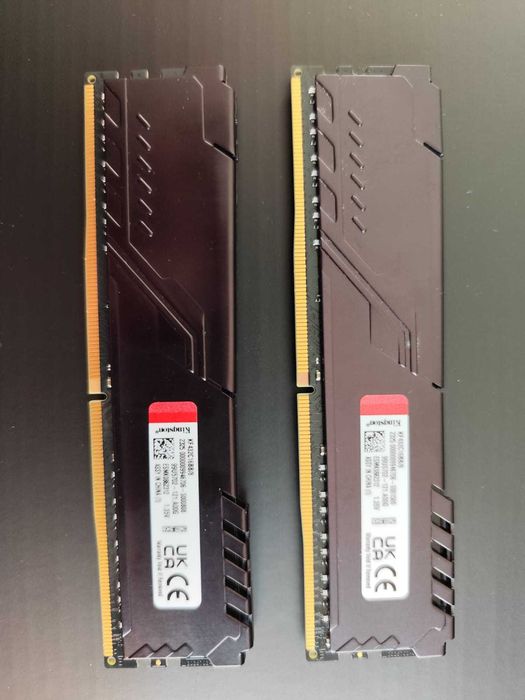 RAM KINGSTON Fury Beast, 2X8GB DDR4, 3200MHz, CL16, KF432C16BB/8