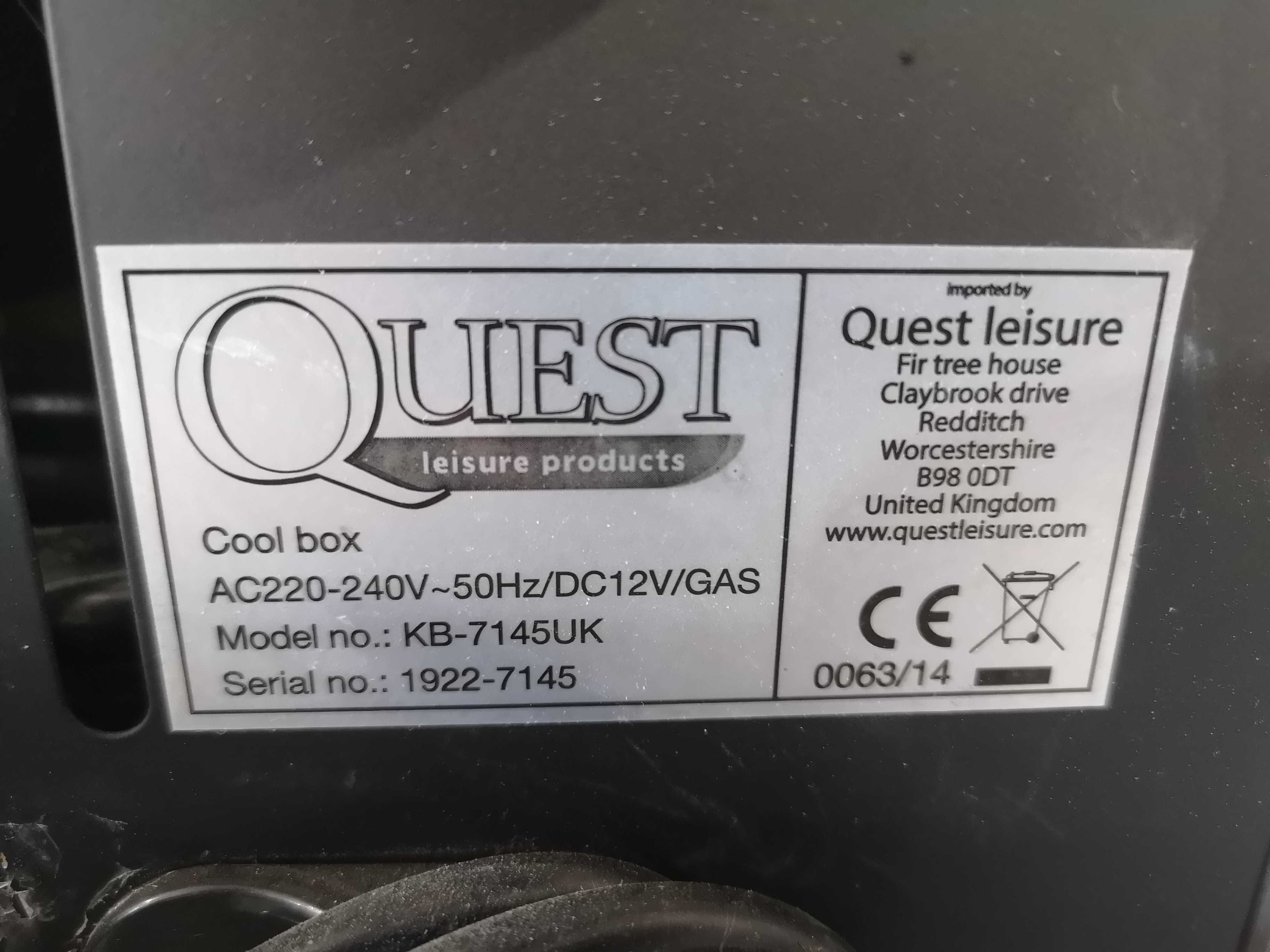 Хладилник на ток и газ - Quest 220V/12V 41L
