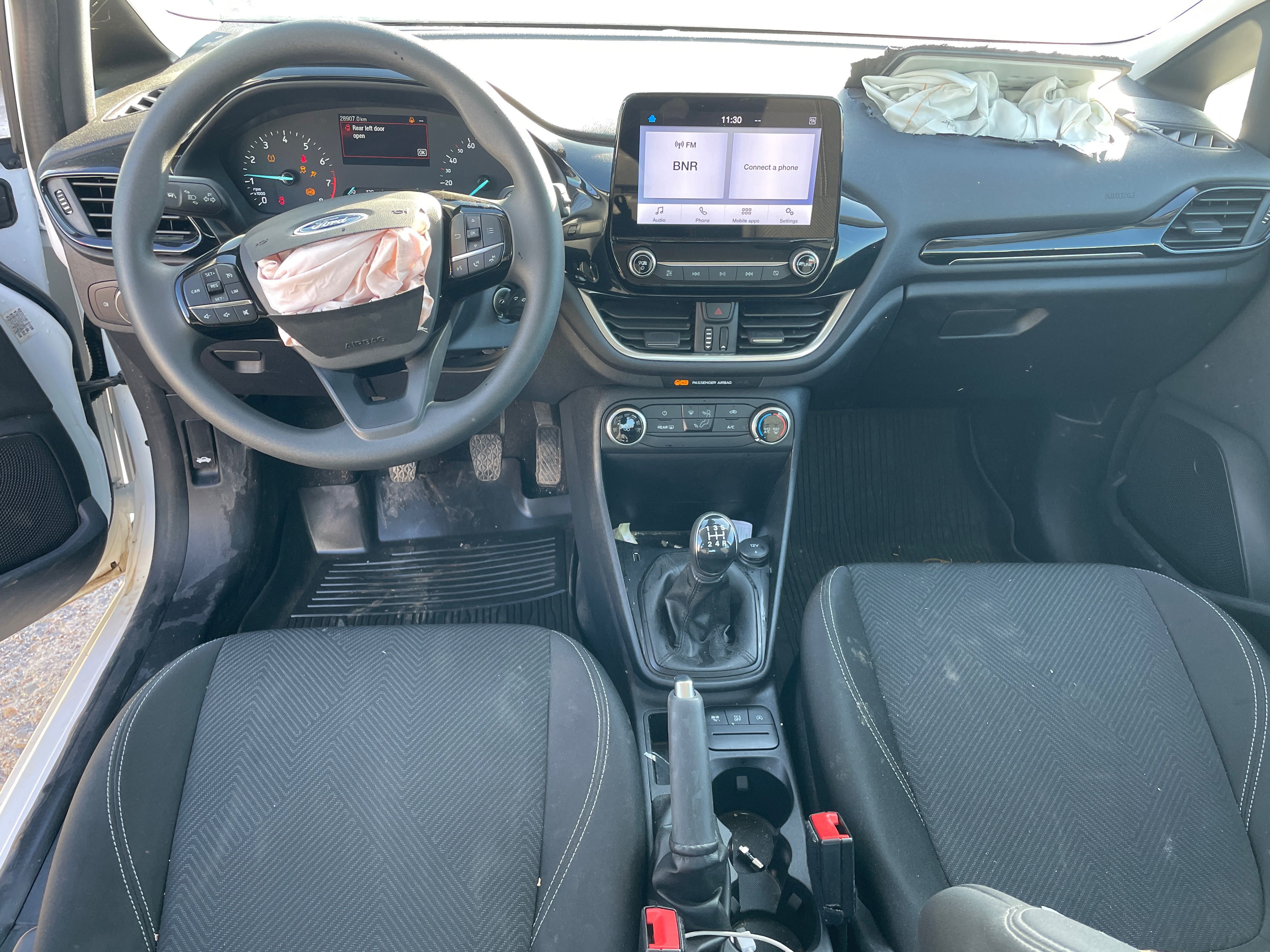 Ford Fiesta 1.1 Ti-VCTi, двигател FSJA, 75 кс.Форд Фиеста, engine FSJA