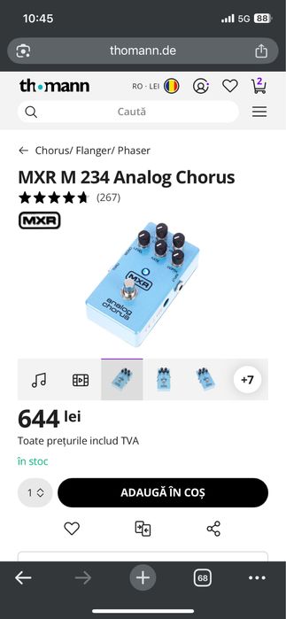 Pedale Efecte Chitara Electrica