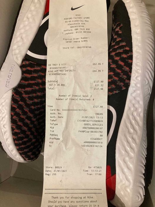 Маратонки NIKE нови внос от UK
