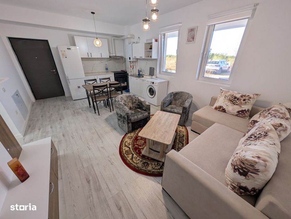 Apartament 2 camere 40mp +20mp Gradina | 0 Comision | Tunari City Nord