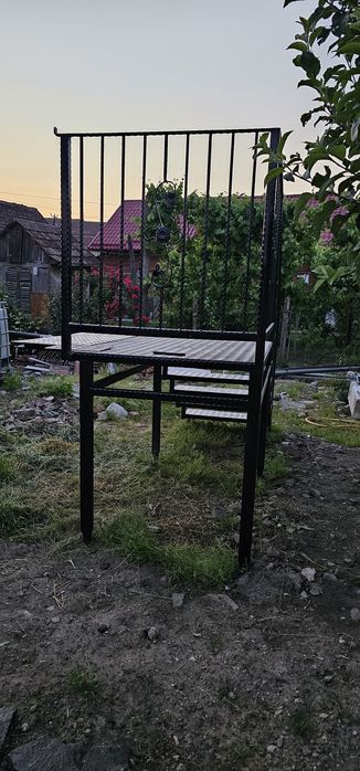 Scara exterioara din fier forjat