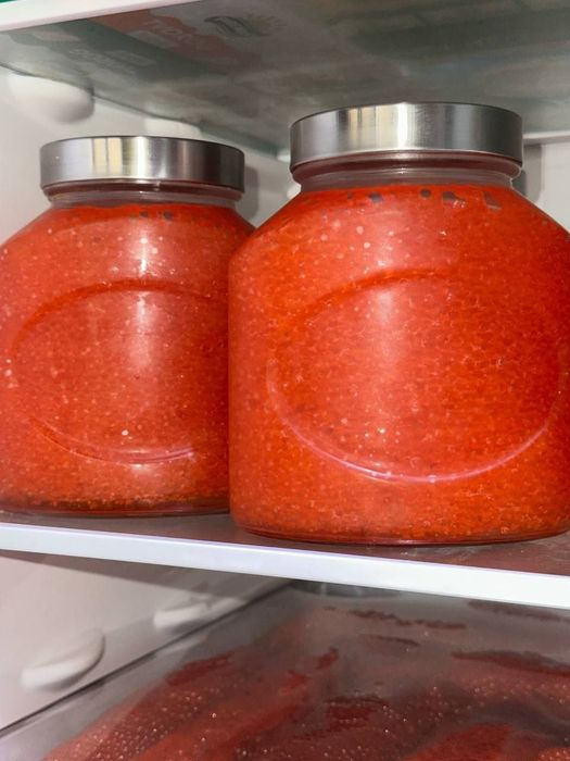 Красная Икра Фарели каждый день Будет свежий партия можете заказать